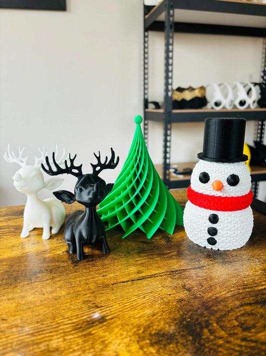 Christmas 3D Print Figurines