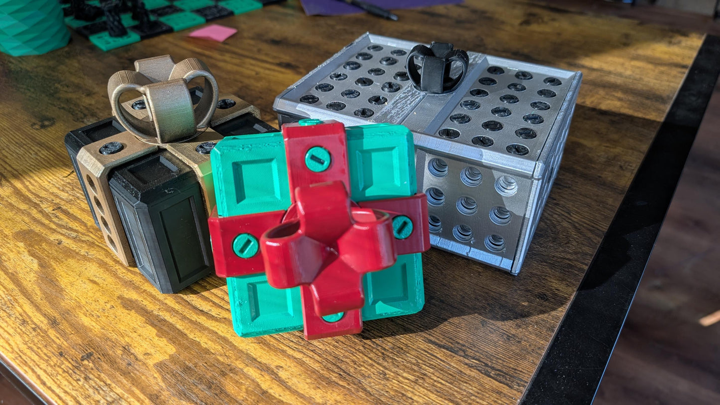 Annoying Gift Box 3D Printed